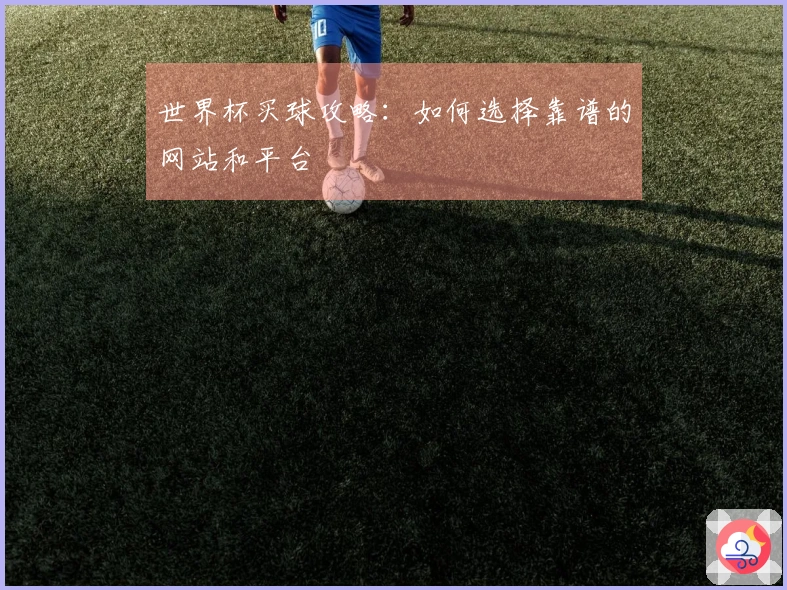 世界杯买球攻略：如何选择靠谱的网站和平台