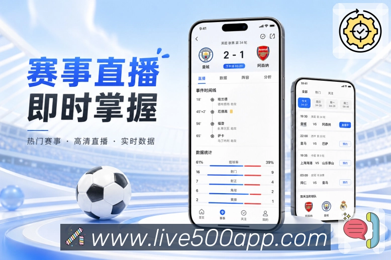 扫码下载App赛事提醒页面